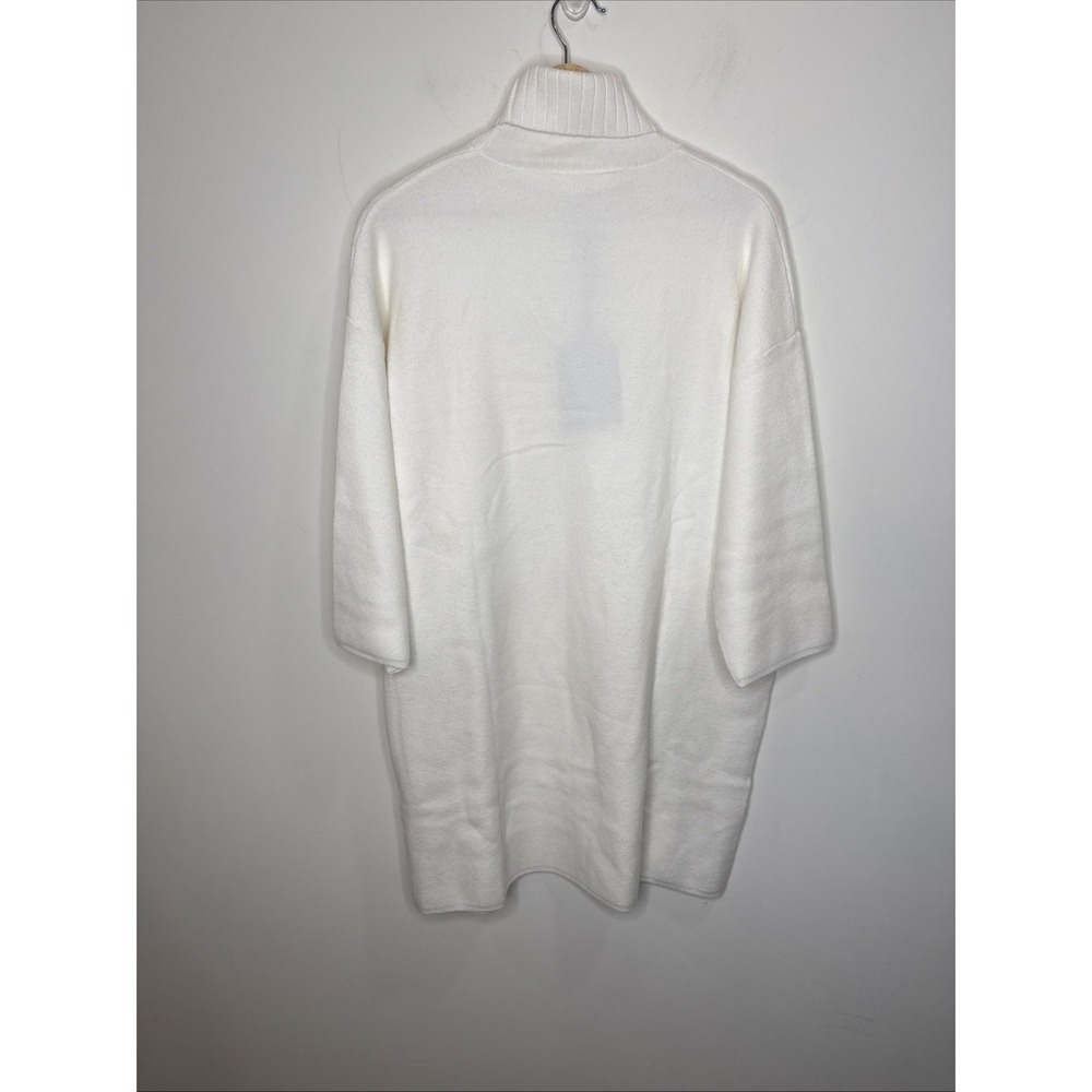 NEW Pomander Place Tuckernuck‎ Mini Sweater Dress M White Vivianne Turtleneck - Picture 3 of 8